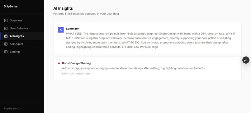 Shipsense  – screenshot 2