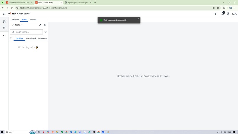 Universal Agent OS (UiPath Edition) – screenshot 2