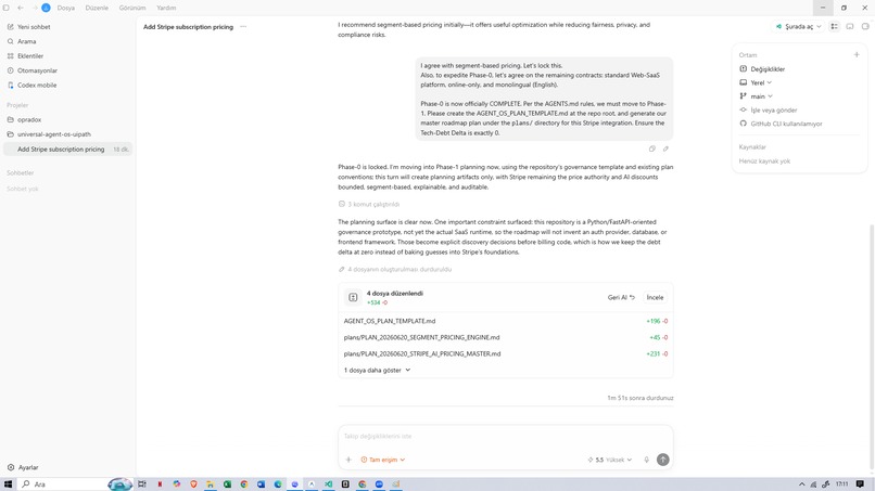 Universal Agent OS (UiPath Edition) – screenshot 3
