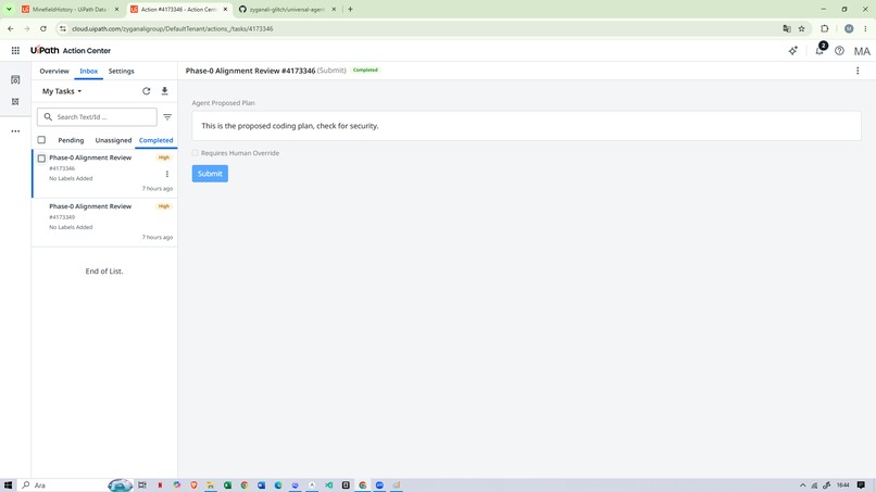 Universal Agent OS (UiPath Edition) – screenshot 4
