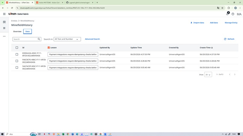 Universal Agent OS (UiPath Edition) – screenshot 8