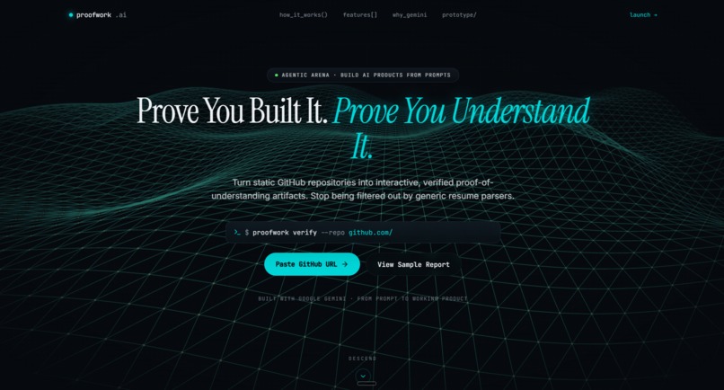 ProofWorkAI – screenshot 1