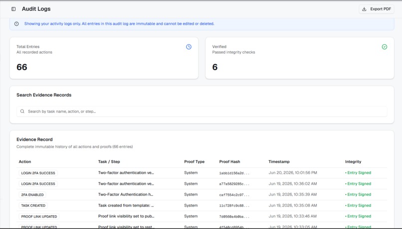 Projectforge – screenshot 5