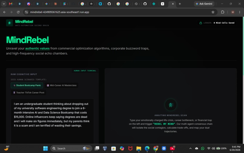 MindRebel – screenshot 1
