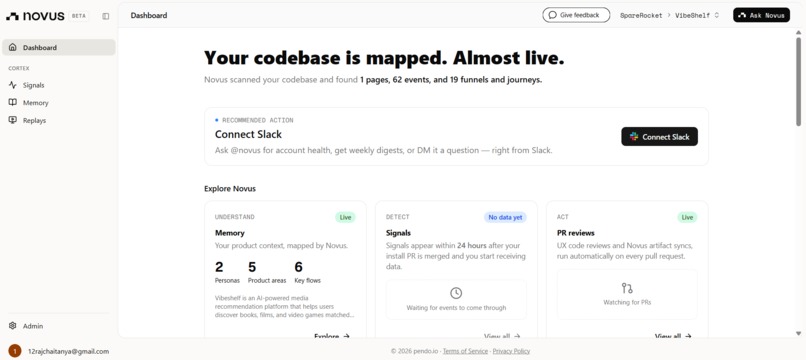 Vibeshelf – screenshot 2