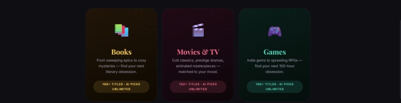 Vibeshelf – screenshot 3