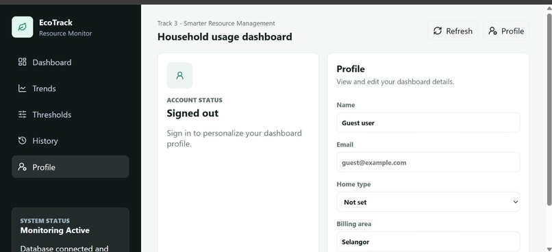 EcoTrack_LGCY4 – screenshot 2