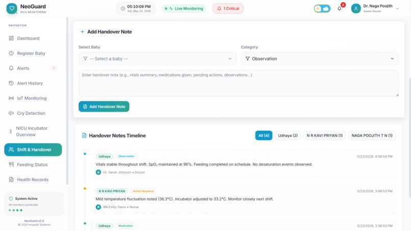 NeoGuard : Real-Time Neonatal Monitoring for NICUs – screenshot 19