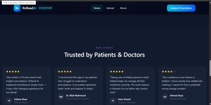 RxRead_AI – screenshot 2