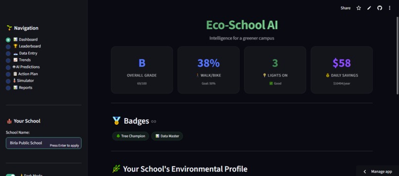 Eco-School AI – screenshot 1