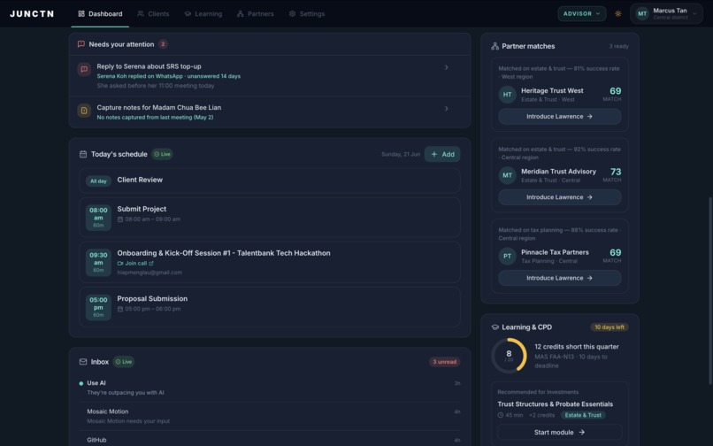 JUNCTN – screenshot 2
