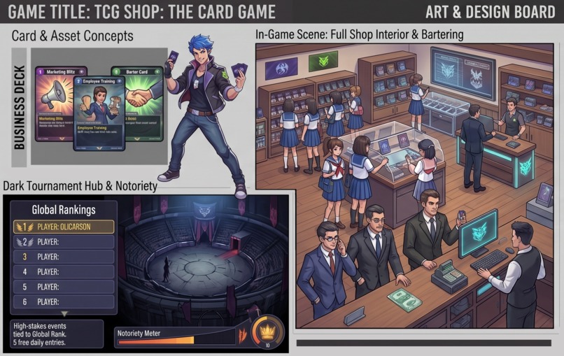 TCG Shop : The Card Game – screenshot 1