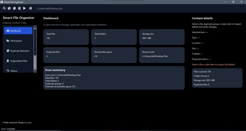 Smart File Organizer – screenshot 3