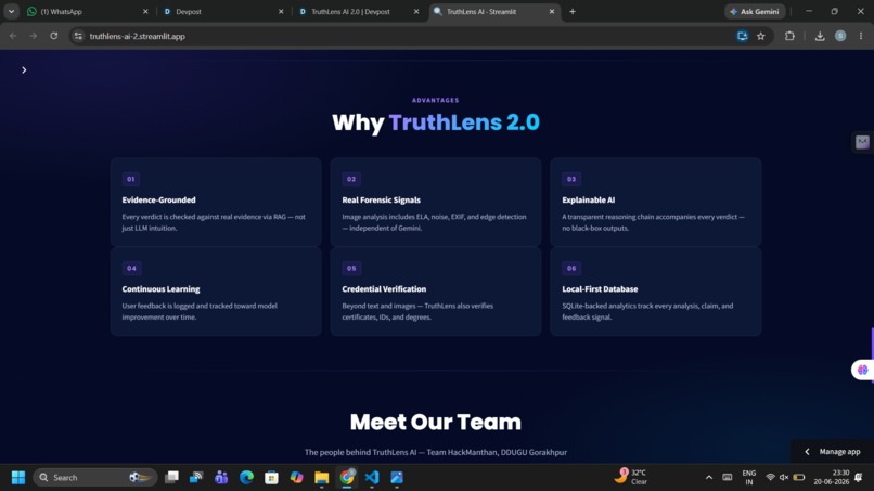TruthLens AI 2.0 – screenshot 6