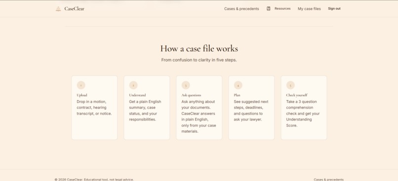 CaseClear – screenshot 4