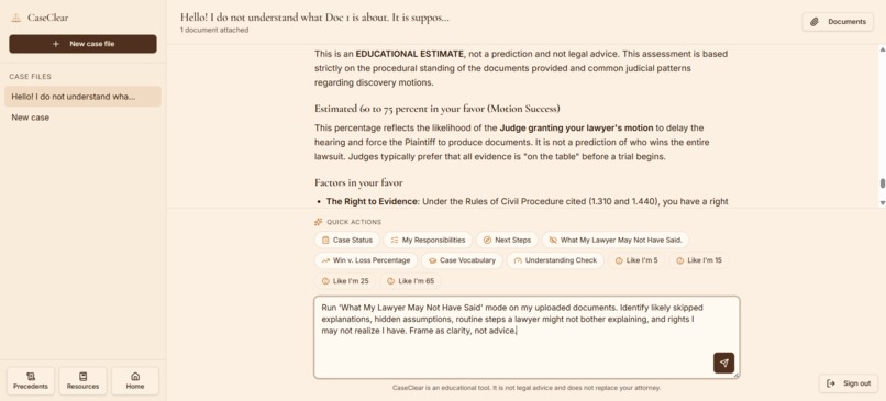 CaseClear – screenshot 8