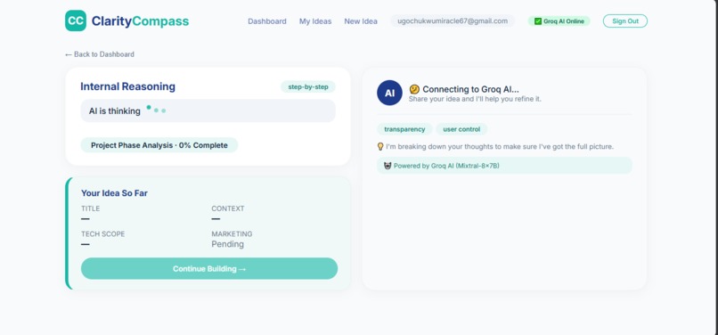 Clarity Compass – screenshot 1