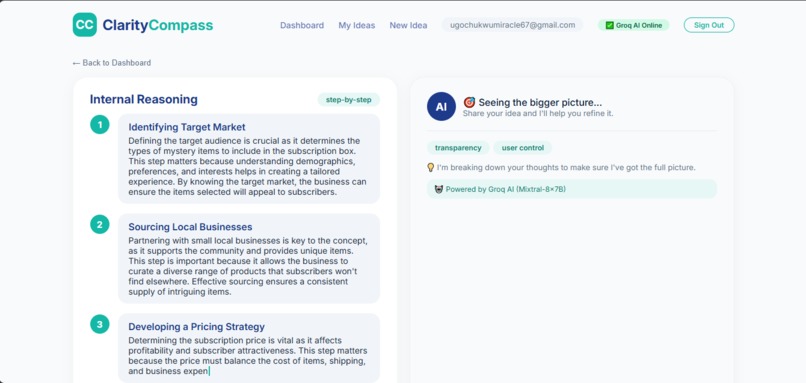 Clarity Compass – screenshot 4