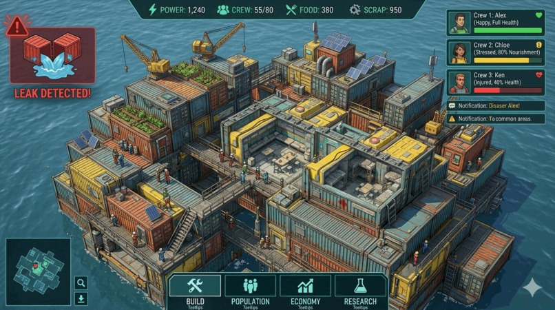 THE NEXUS: Survive The Sea! – screenshot 6