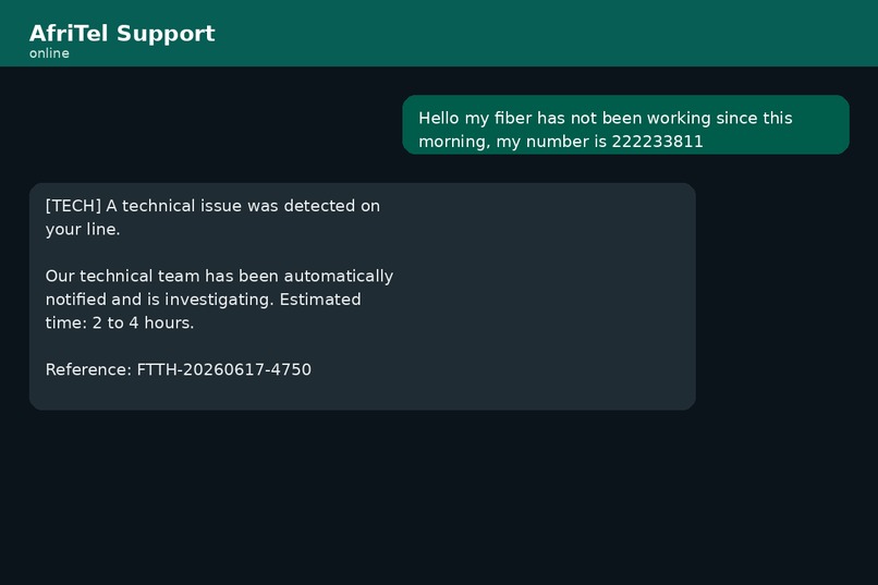 TelecomAI Agent – screenshot 3