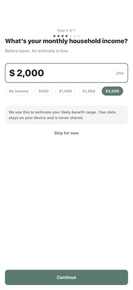 Provision - SNAP Benefits Navigator – screenshot 5