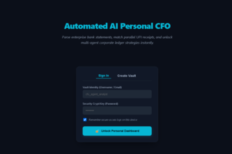 Personal CFO Agent