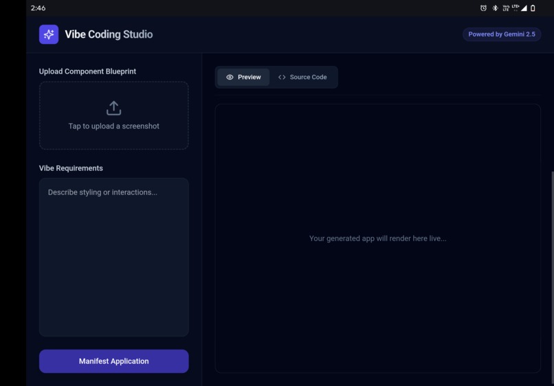 Vibe Coding Studio – screenshot 1