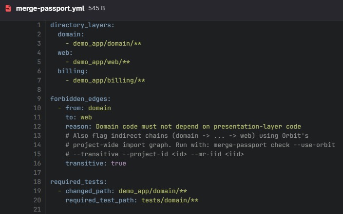 Merge Passport – screenshot 2