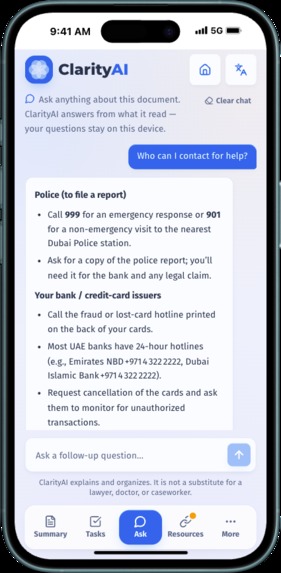 ClarityAI – screenshot 3