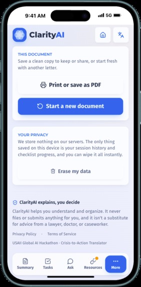 ClarityAI – screenshot 5