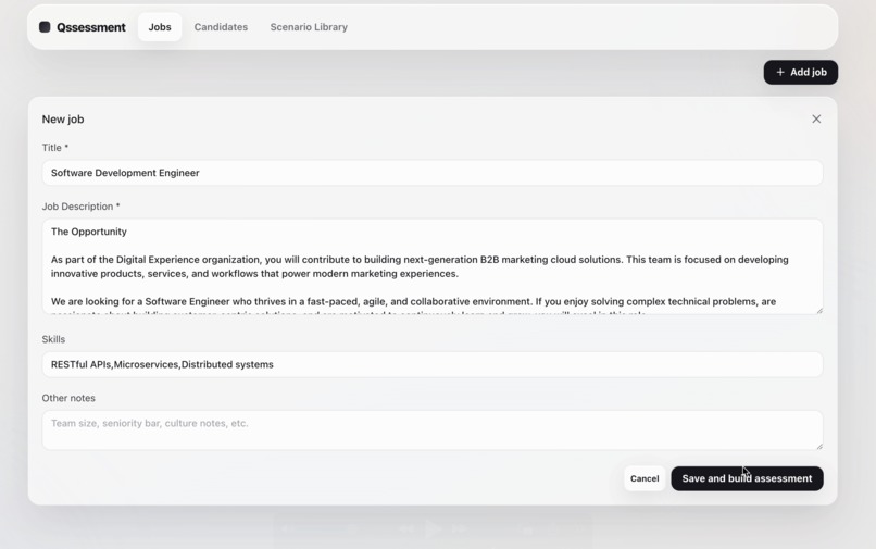 Qssessment: assessment by questions, not just answers. – screenshot 1