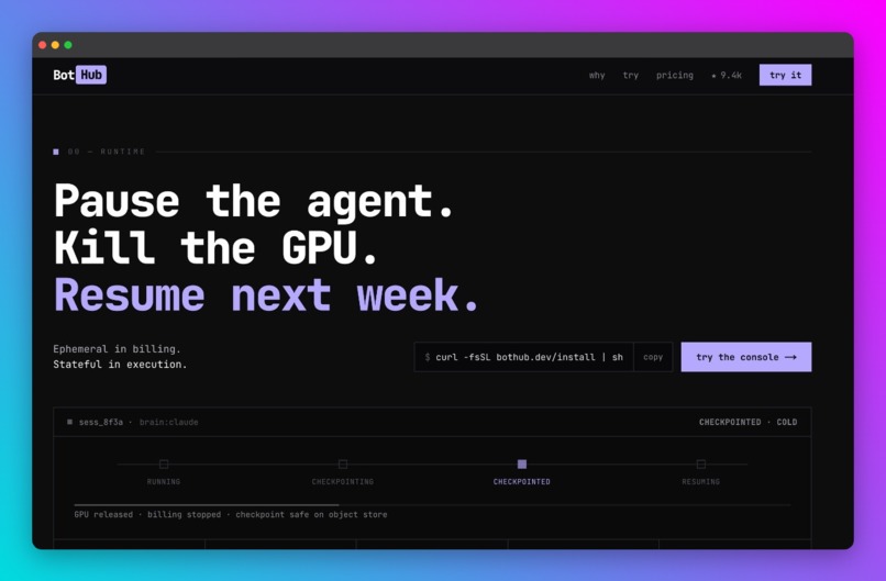 bothub – screenshot 1