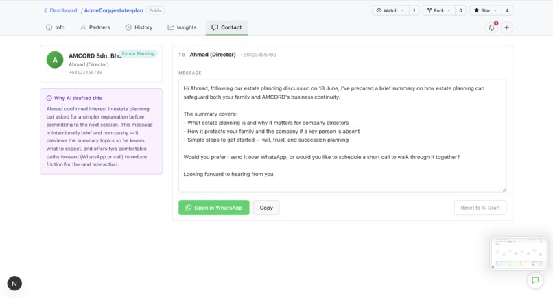 AdvisorOS – screenshot 6