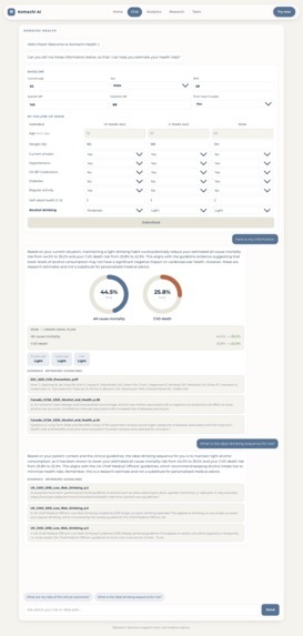 Komachi Health – screenshot 9