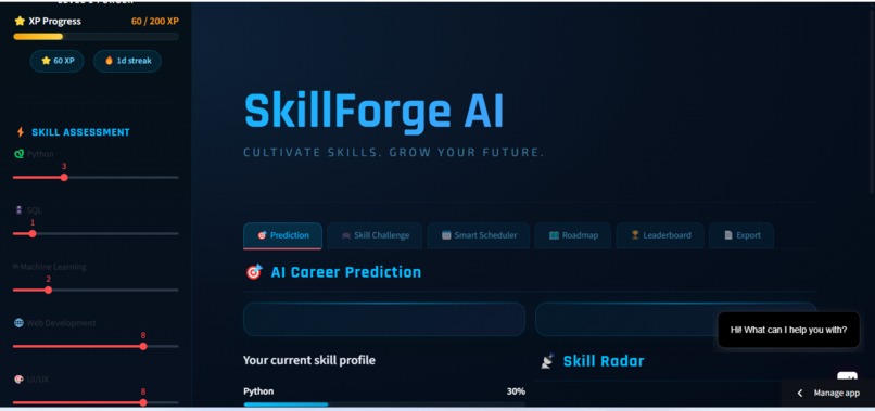 SkillForge AI – screenshot 2