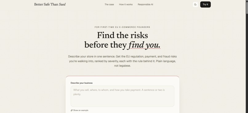 -- Better Safe than Sued -- – screenshot 1