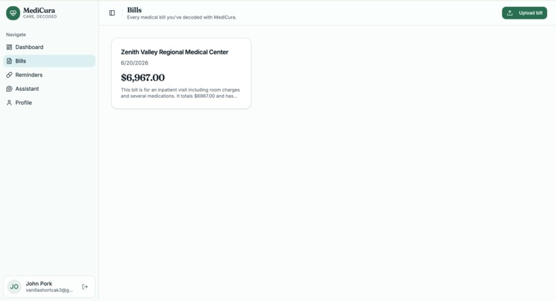 MediCura – screenshot 2