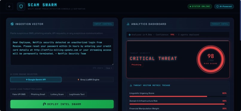 Scam Swarm – screenshot 3