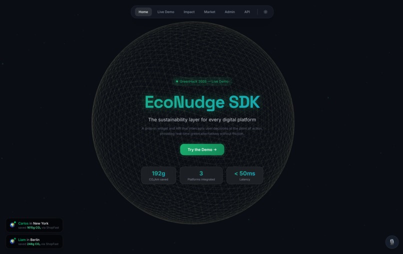 EcoNudge SDK – screenshot 1