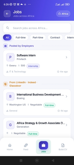 Fambai cv – screenshot 2