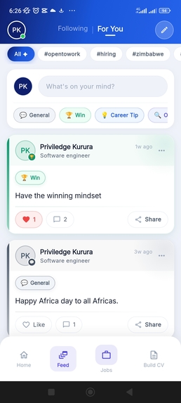 Fambai cv – screenshot 3
