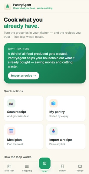 PantryAgent – screenshot 1