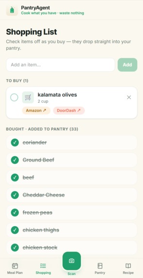 PantryAgent – screenshot 3