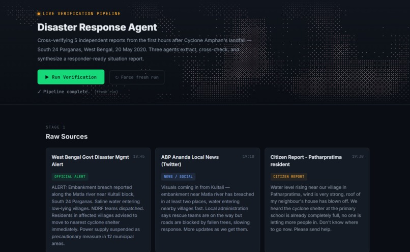 Disaster-Response-Agent – screenshot 1