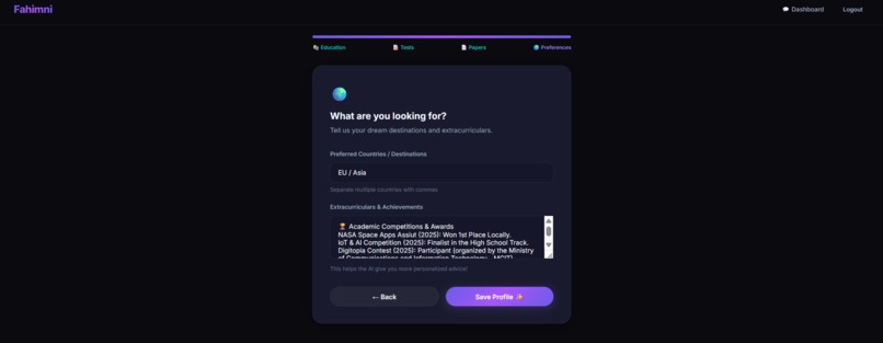 Fahimni – screenshot 2