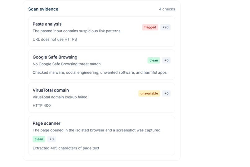 IsItSafe – screenshot 4