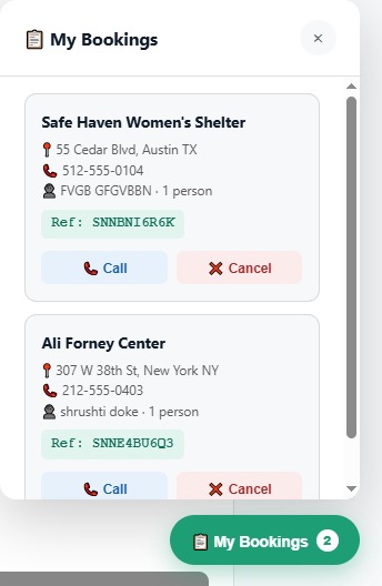 DuskDrop — Real-Time Homeless Shelter Finder – screenshot 6