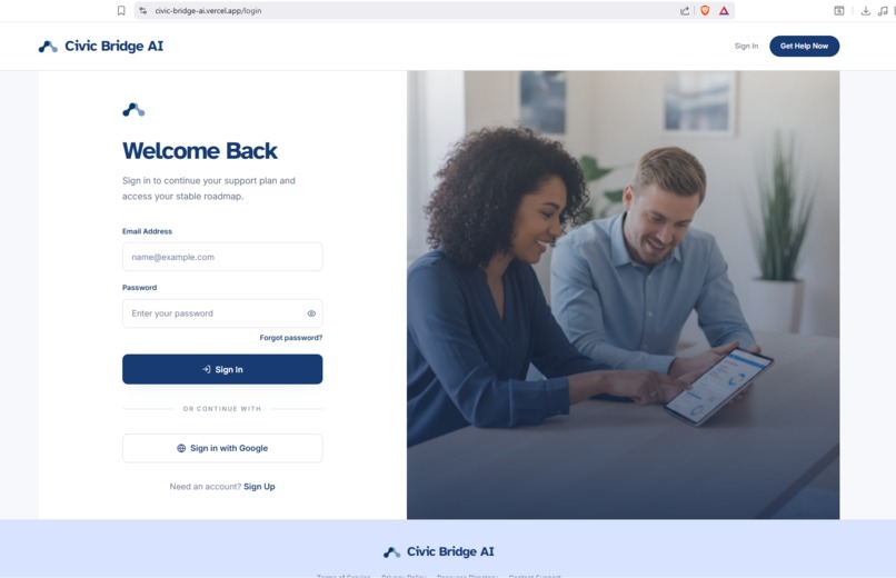 CivicBridge AI – screenshot 2