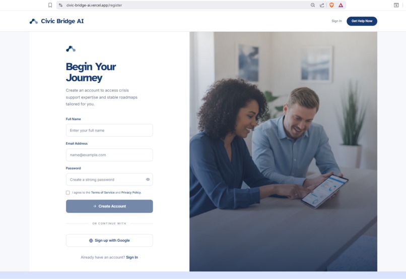 CivicBridge AI – screenshot 3