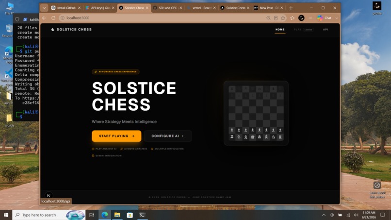 Solstice Chess AI – screenshot 1
